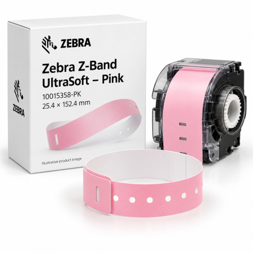 Zebra Z-Band UltraSoft – Pink